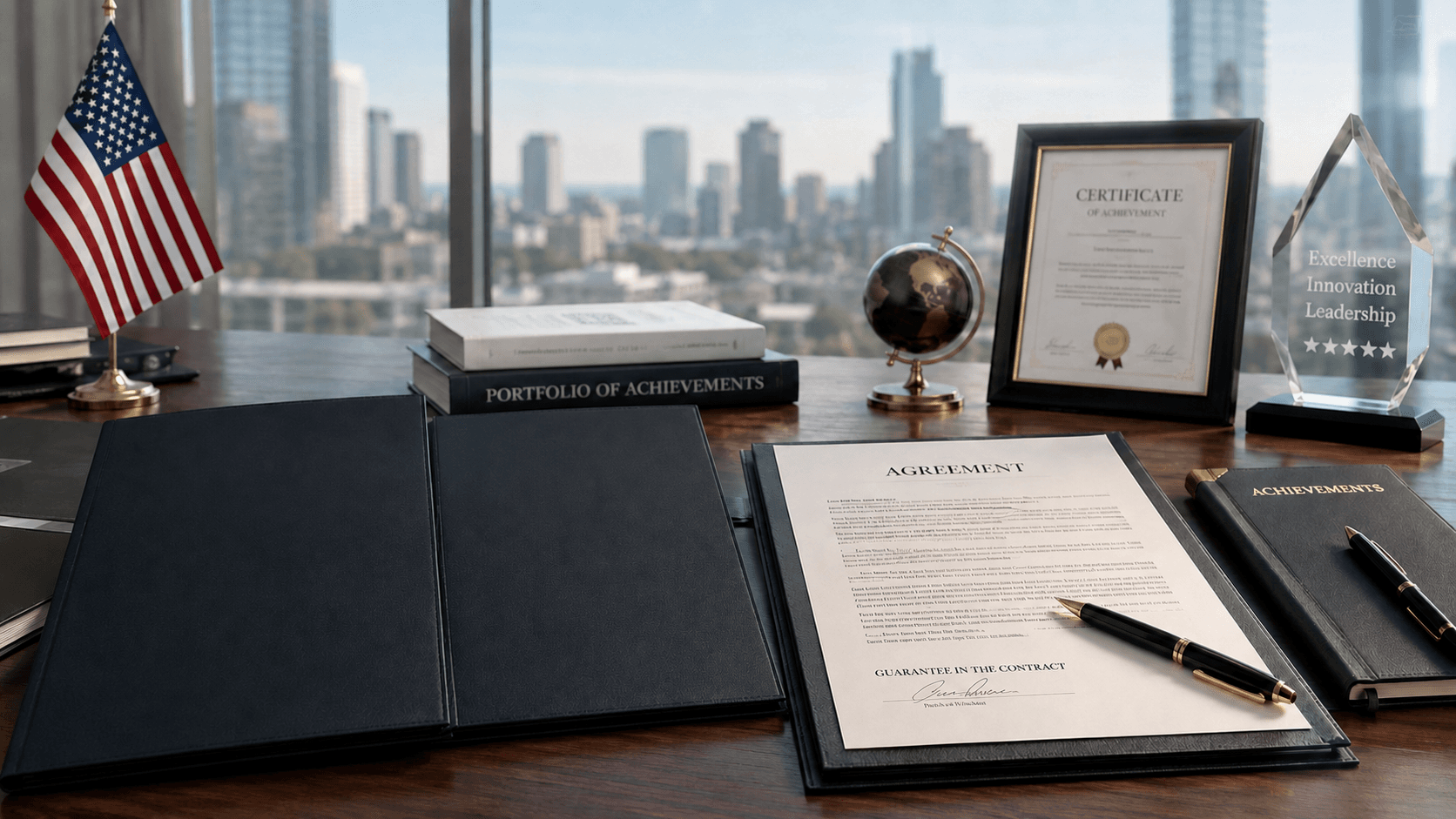 Папки O-1 Visa и EB-1A + Portfolio of Achievements + Excellence Award